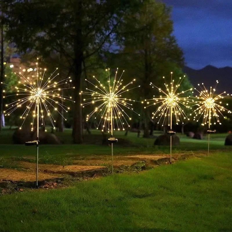 Solar garden lamp LED Firework Lights
