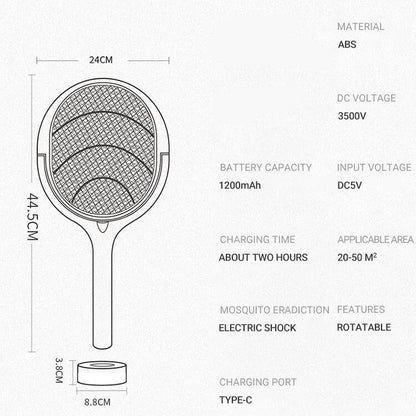 ZapGuard 5-in-1 Electric Mosquito Swatter
