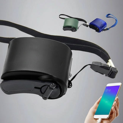 CRANKCHARGE Portable Hand Crank Emergency Charger
