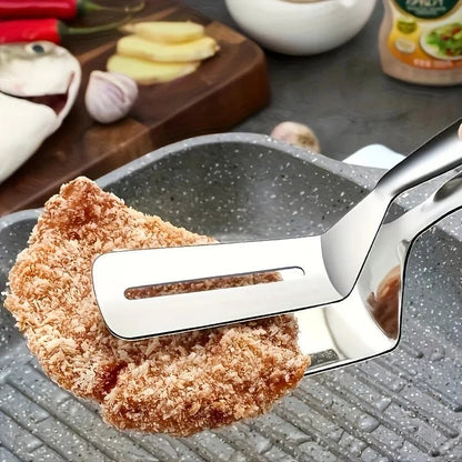 CLAMPSPAT Stainless Steel Spatula Tongs