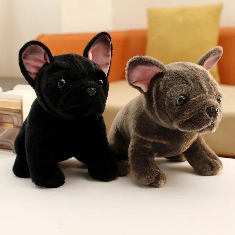 BULLDOFY Realistic Bulldog Plush Toy