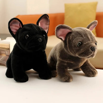 BULLDOFY Realistic Bulldog Plush Toy