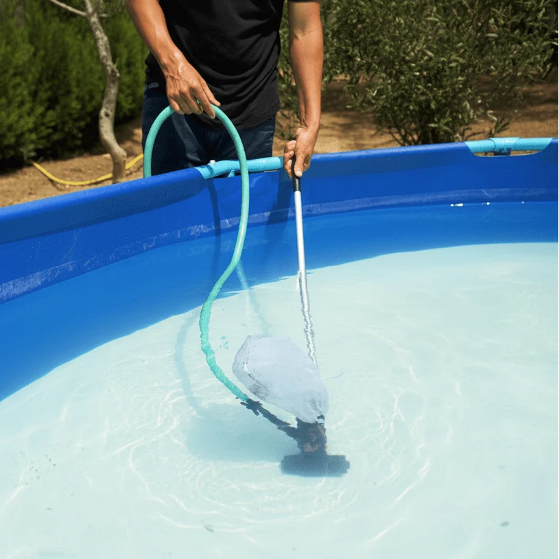 POOLVAC Pool Vacuum & Skimmer Cleaning Set