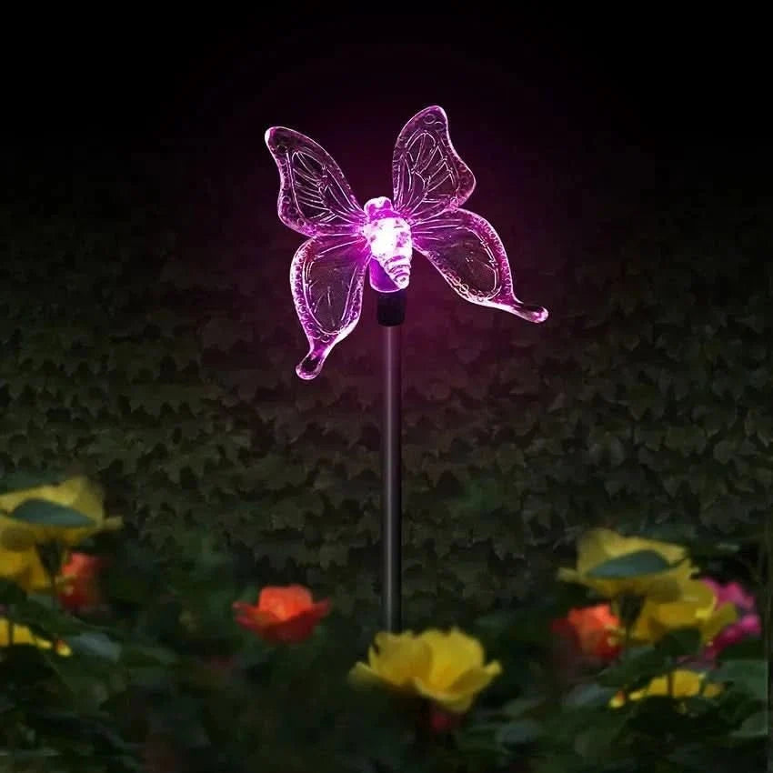 SOLARGLOW Butterfly LED Garden Lamp