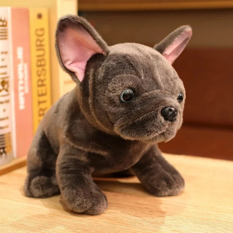 BULLDOFY Realistic Bulldog Plush Toy