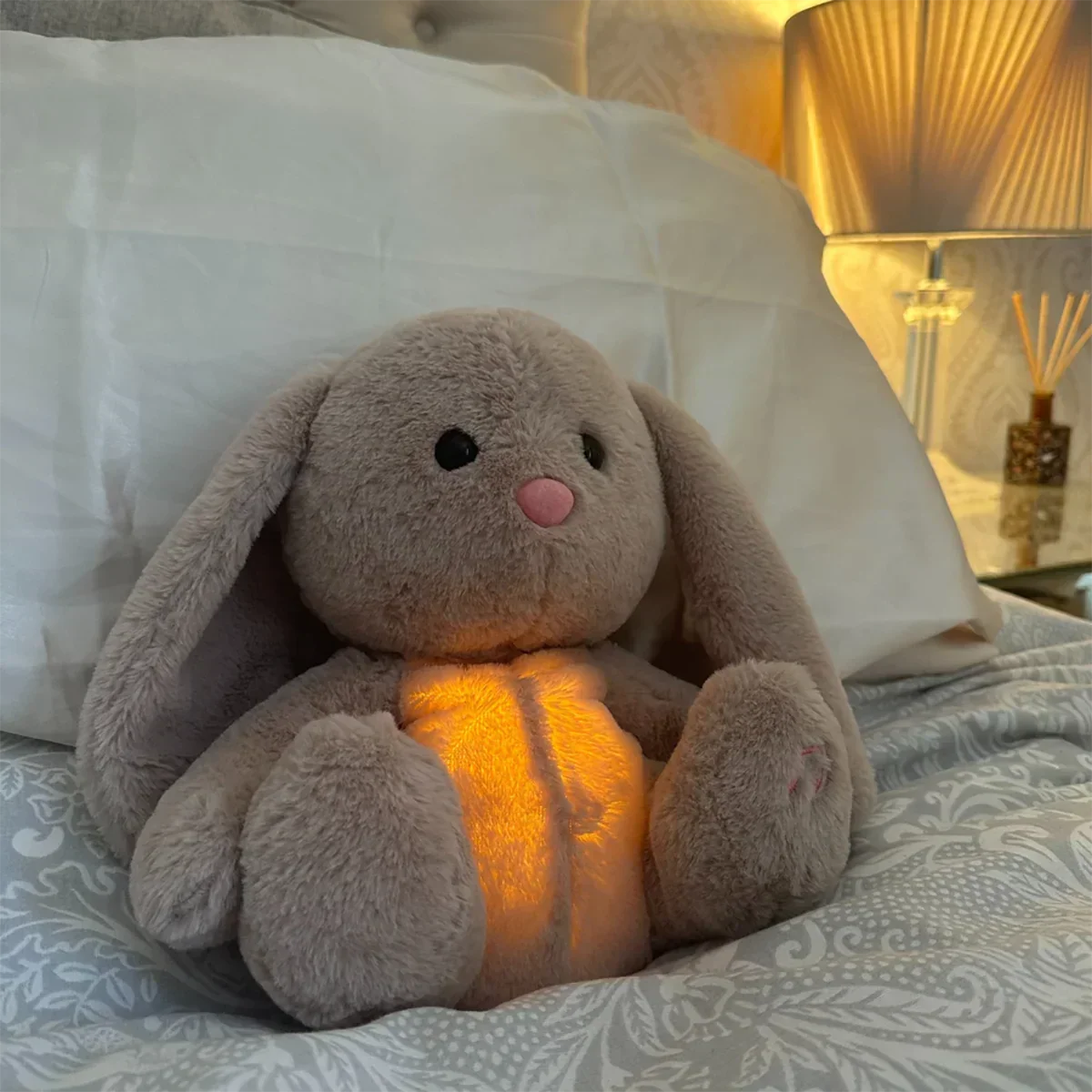 Breathing Comfort Bunny Plush Toy