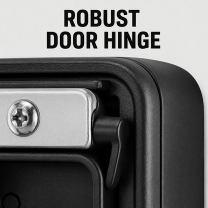 Weatherproof Metal Key Safe with Combination Code