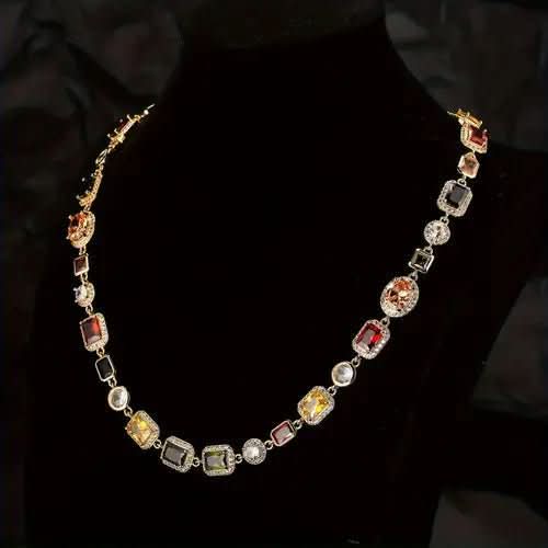 GEOMETRIC ZIRCON JEWELRY SET lifestyle 2
