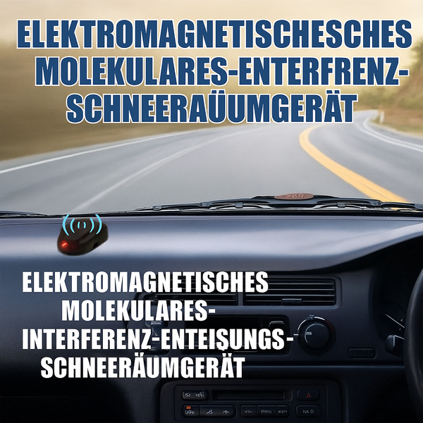 Car Windshield De-Icer, Solar Powered Automatic Ice Removal Device for Front & Rear Windows