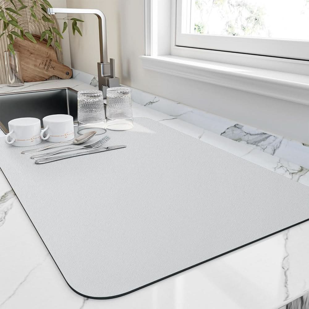 DISHDRY Quick-drying Diatomite Crockery Mat