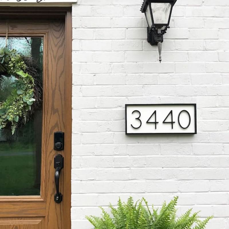 URBANNUM 3D House Numbers