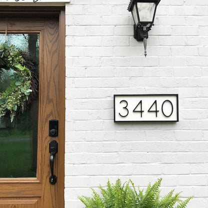 URBANNUM 3D House Numbers
