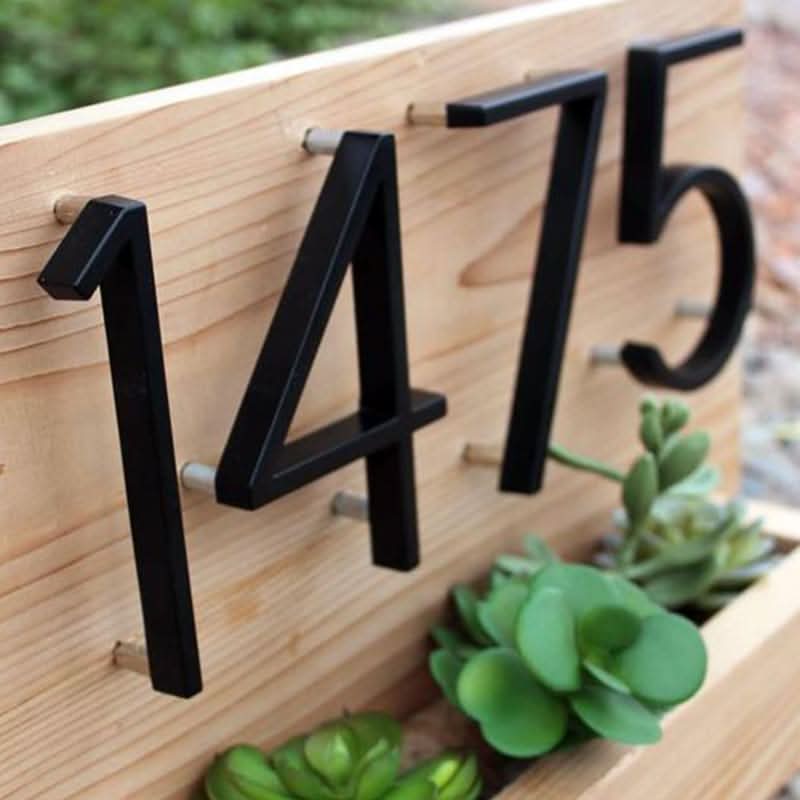 URBANNUM 3D House Numbers