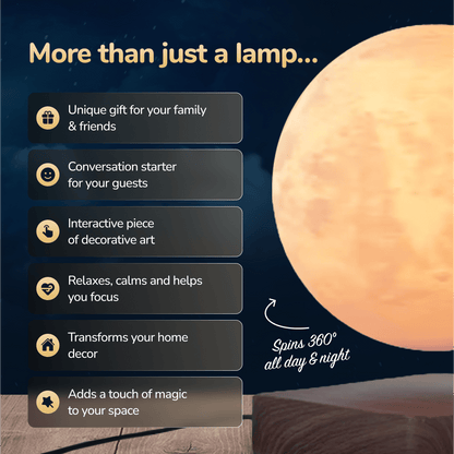 MOONFLOAT Floating Moon Lamp