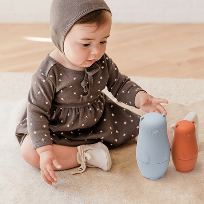SiliconeNest Stackable Silicone Nesting Dolls