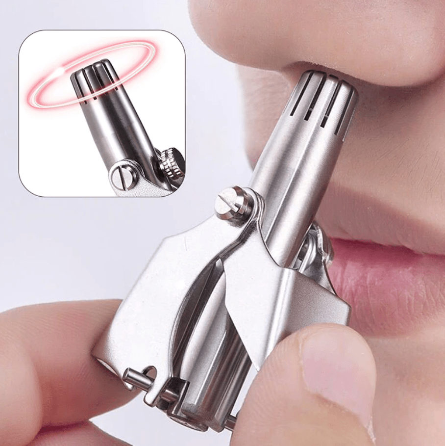 PROGRIM Nose Hair Trimmer Painless Stainless Steel