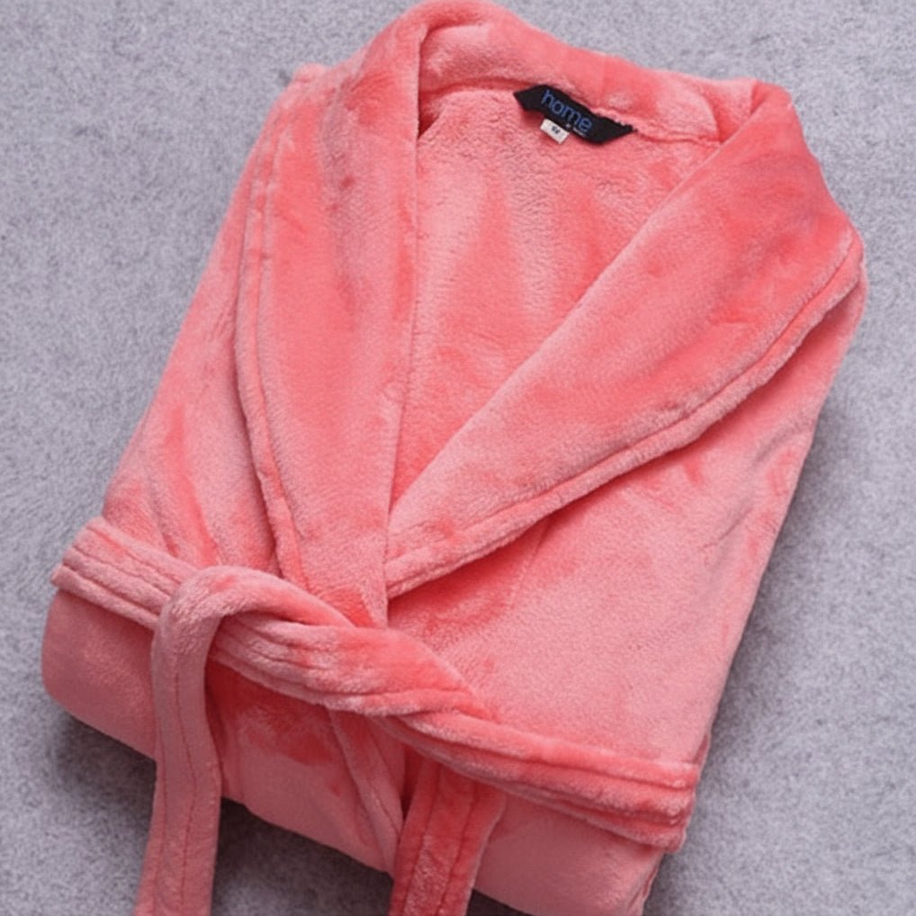 COZYCORAL Light Winter Bathrobe