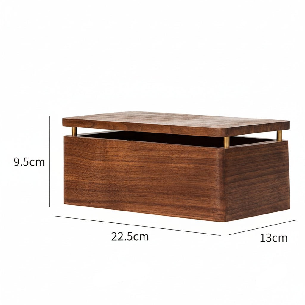 OAKESSENCE Minimalist Wooden Toilet Paper Holder
