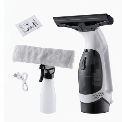 GLASSYON Cordless Electric Window Vacuum Cleaner