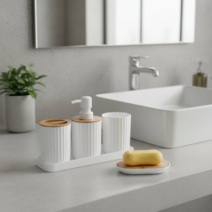 CERAVIA White Bathroom Set