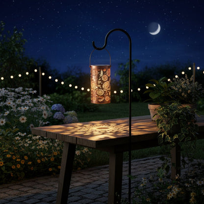RADIORA Atmospheric Solar Garden Lantern