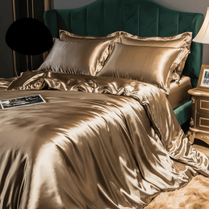 SILVALOOM Luxurious Silk Duvet Cover