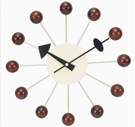 GOLDENRAY Decorative Metal Sun Wall Clock