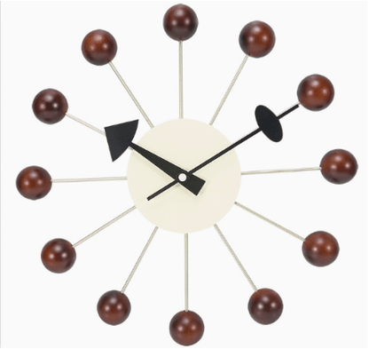 GOLDENRAY Decorative Metal Sun Wall Clock
