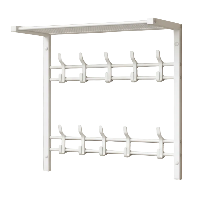 HOOKWELL 3-in-1 Wall Coat Rack