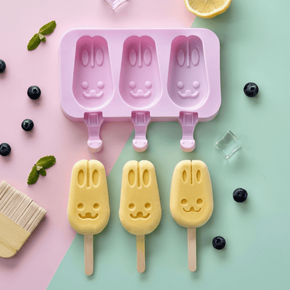 SWEETFREEZE Silicone Ice Pop Molds