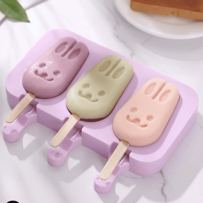 SWEETFREEZE Silicone Ice Pop Molds