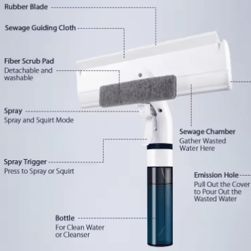 WIPEORA Silicone Squeegee