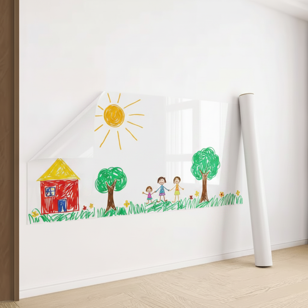 CLEARGUARD Transparent Wall Protection Film lifestyle image 1
