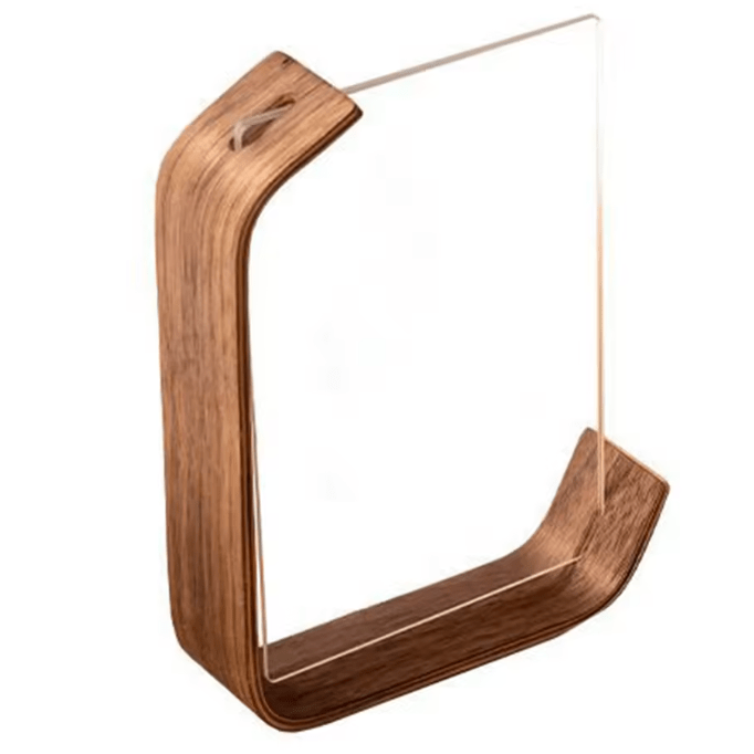 FOTODUO Acrylic Wood Picture Frame