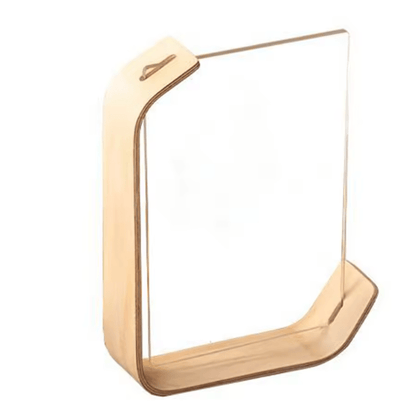 FOTODUO Acrylic Wood Picture Frame
