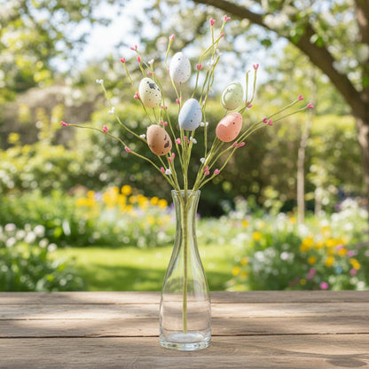 SPRINGNEST Colorful Easter Egg Bunch Stems
