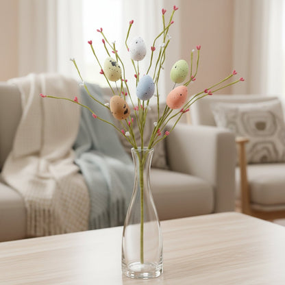 SPRINGNEST Colorful Easter Egg Bunch Stems