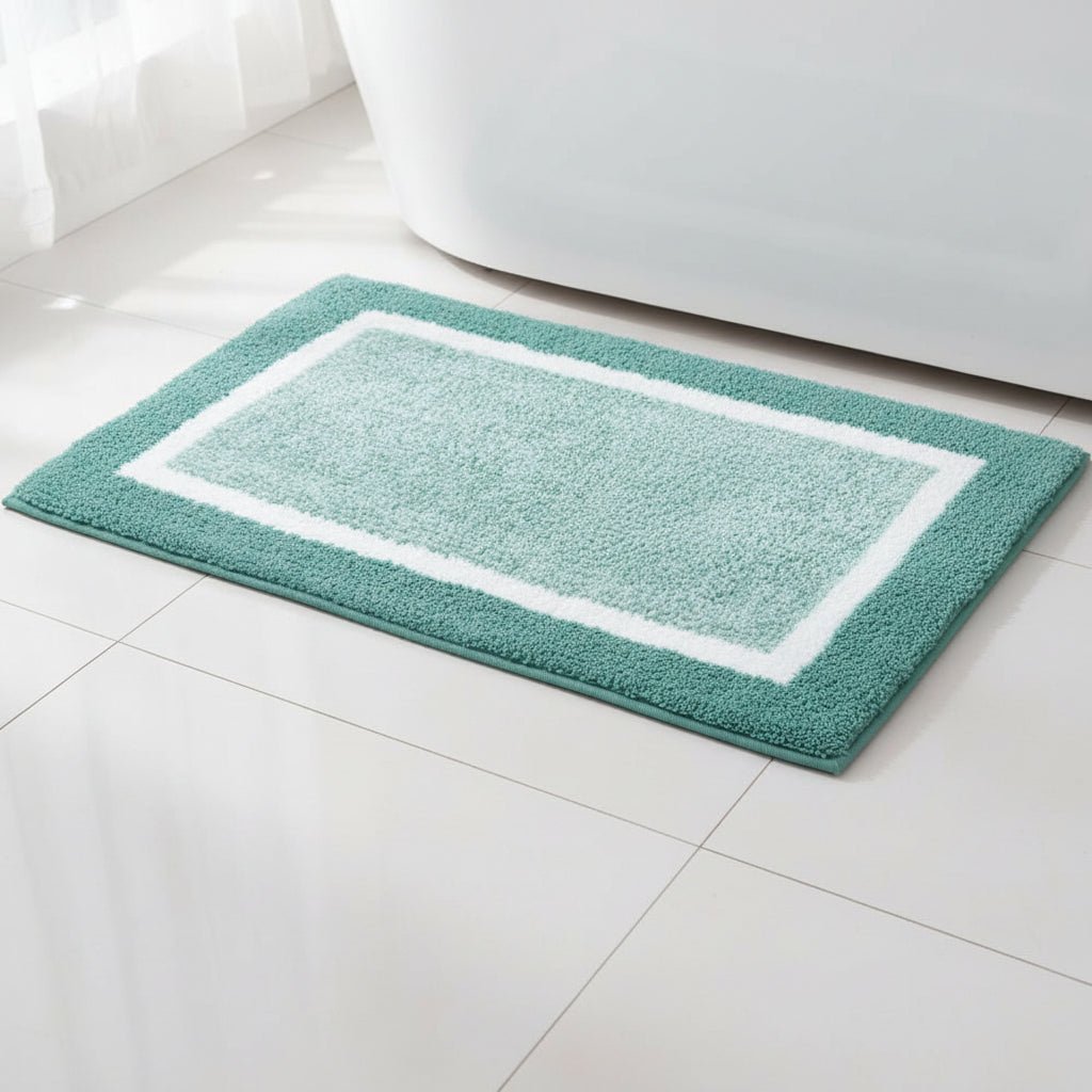 BATHBLISS Soft Non-Slip Microfiber Bath Mat