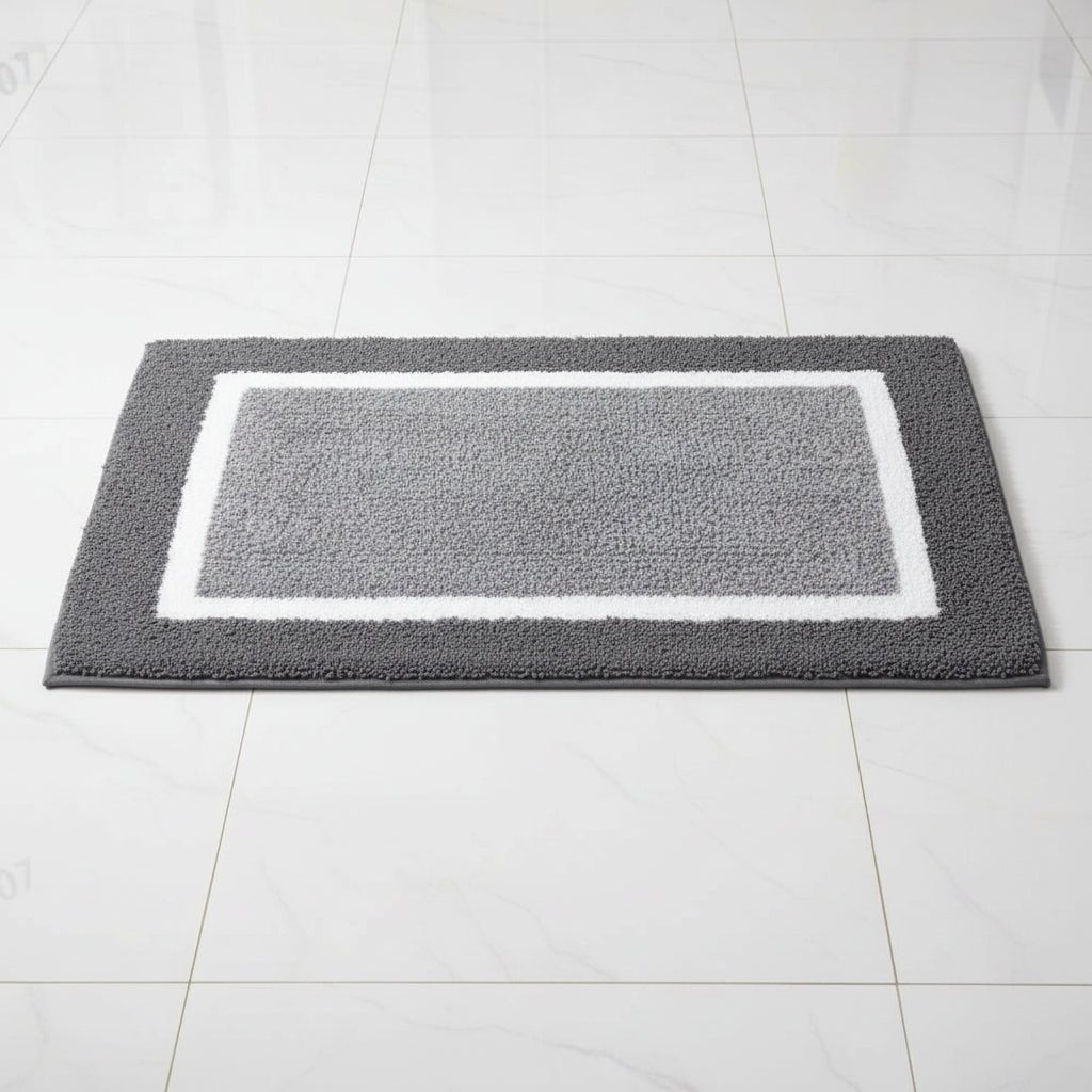 BATHBLISS Soft Non-Slip Microfiber Bath Mat