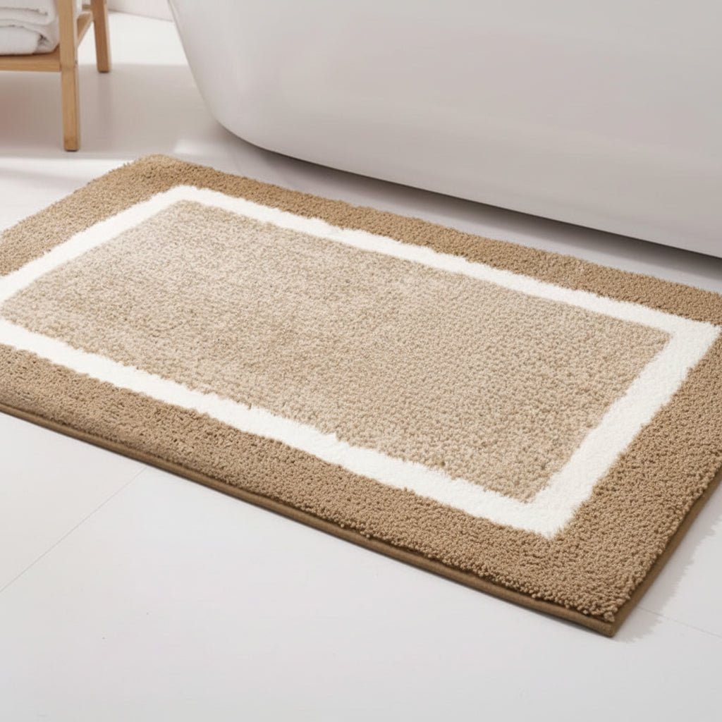 BATHBLISS Soft Non-Slip Microfiber Bath Mat