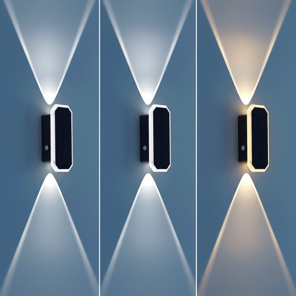 LUXSOLIS Solar Fence Lights