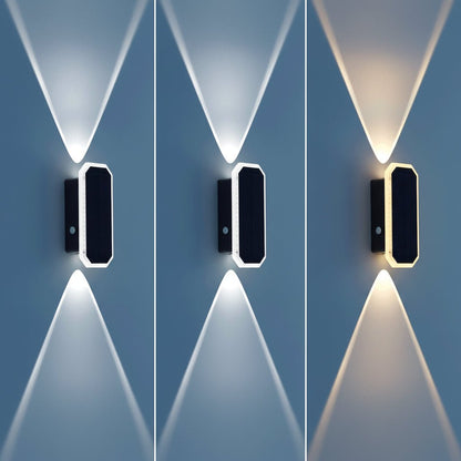 LUXSOLIS Solar Fence Lights