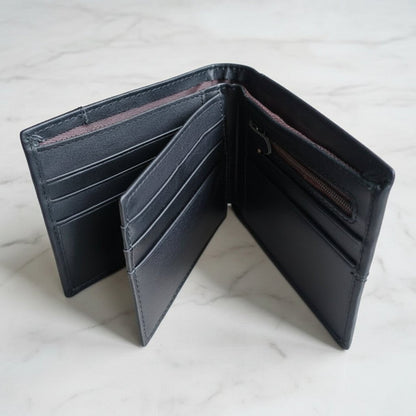 SAFEPOCKET RFID-Blocking Genuine Leather Wallet