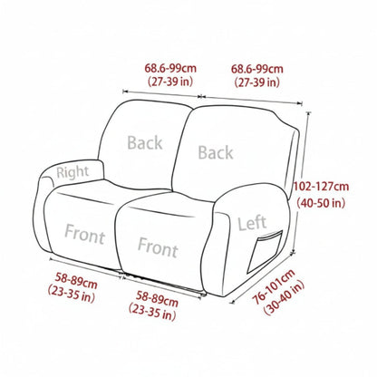 SOFTSEAT 2-seater Recliner Cover