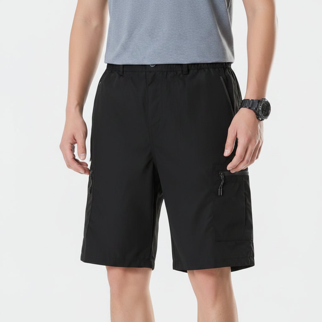 EXPLORENEST Durable Men's Cargo Bermuda Shorts