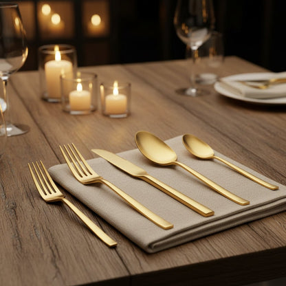 EleganceCut Stainless Steel Cutlery Set