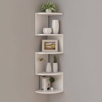 FLOATIERA Corner Wall Shelf Space-Saving Storage