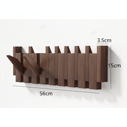 PIANOWOOD Handmade Wall Coat Rack