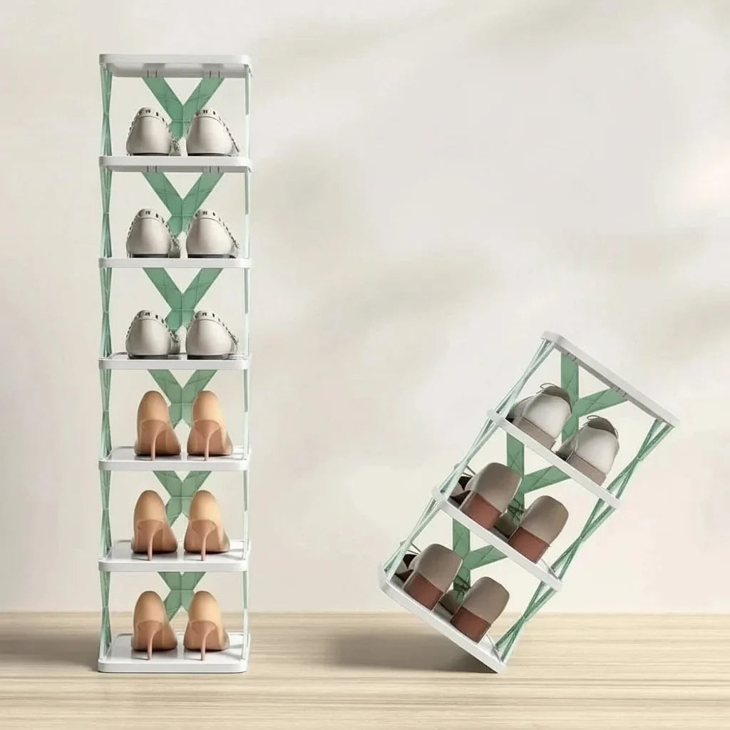 Space Saving Shoe Organiser Multi-layered Storage