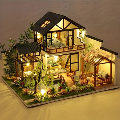 HOBBIX Mini Wooden House Kit